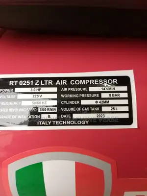 Air Compressor 25L 3HP