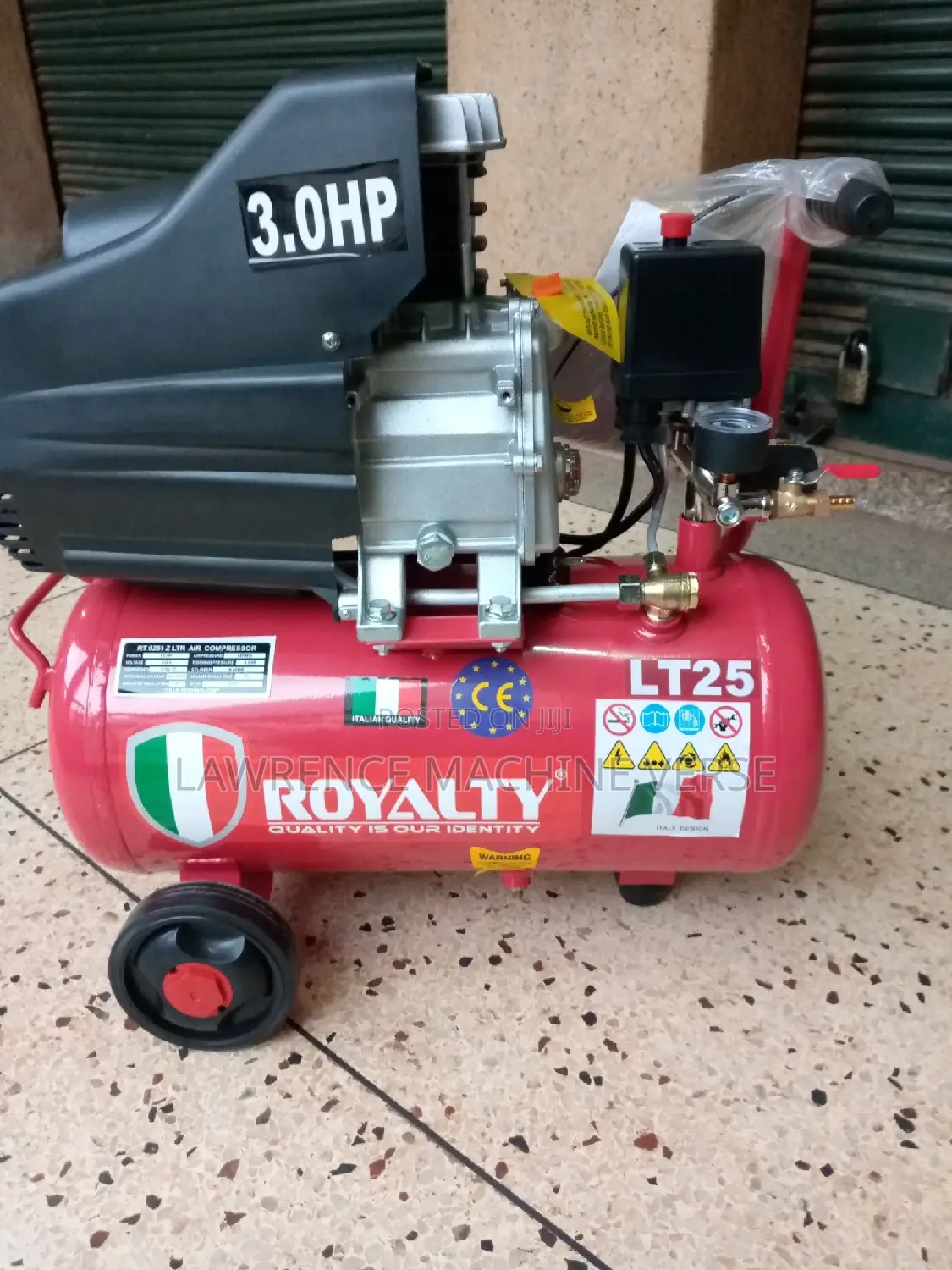 Air Compressor 25L 3HP
