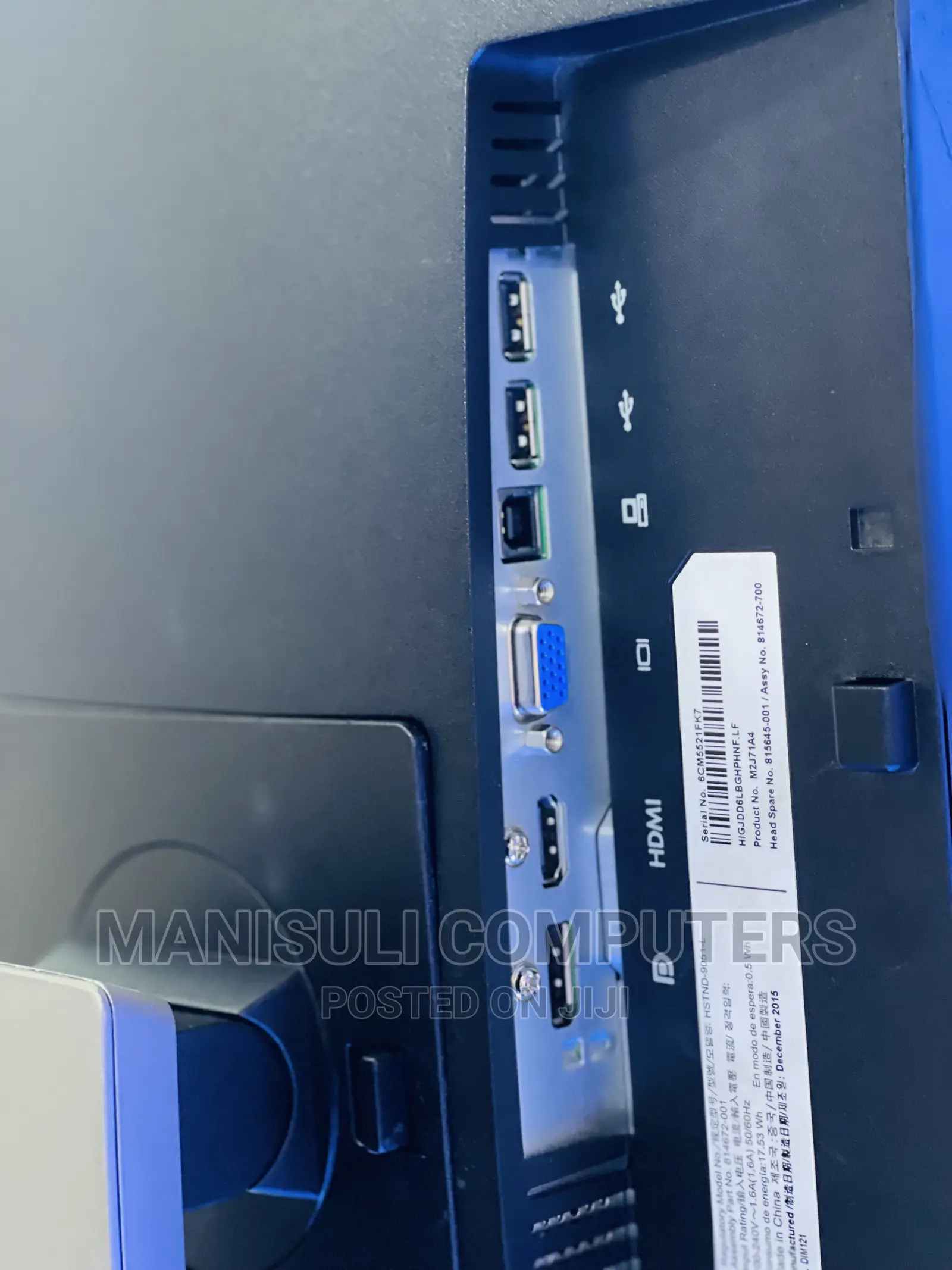 Monitor 22.9 Inch VGA, HDMI, USB 3.0 Display Port