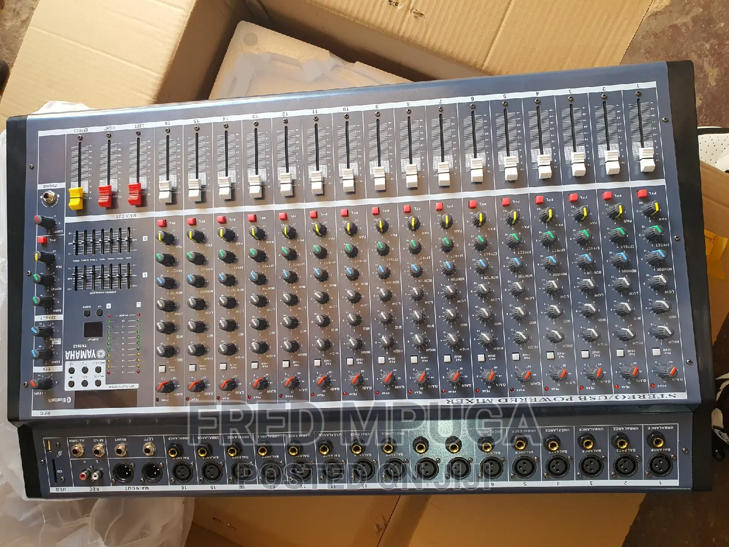 Yamaha Amplified Mixer 16 Channels