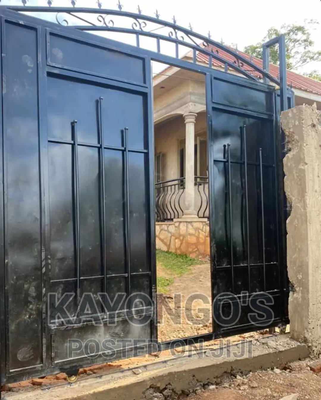Sliding Gate After Fixing It