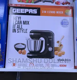 Geepas 3in1 Stand Mixer