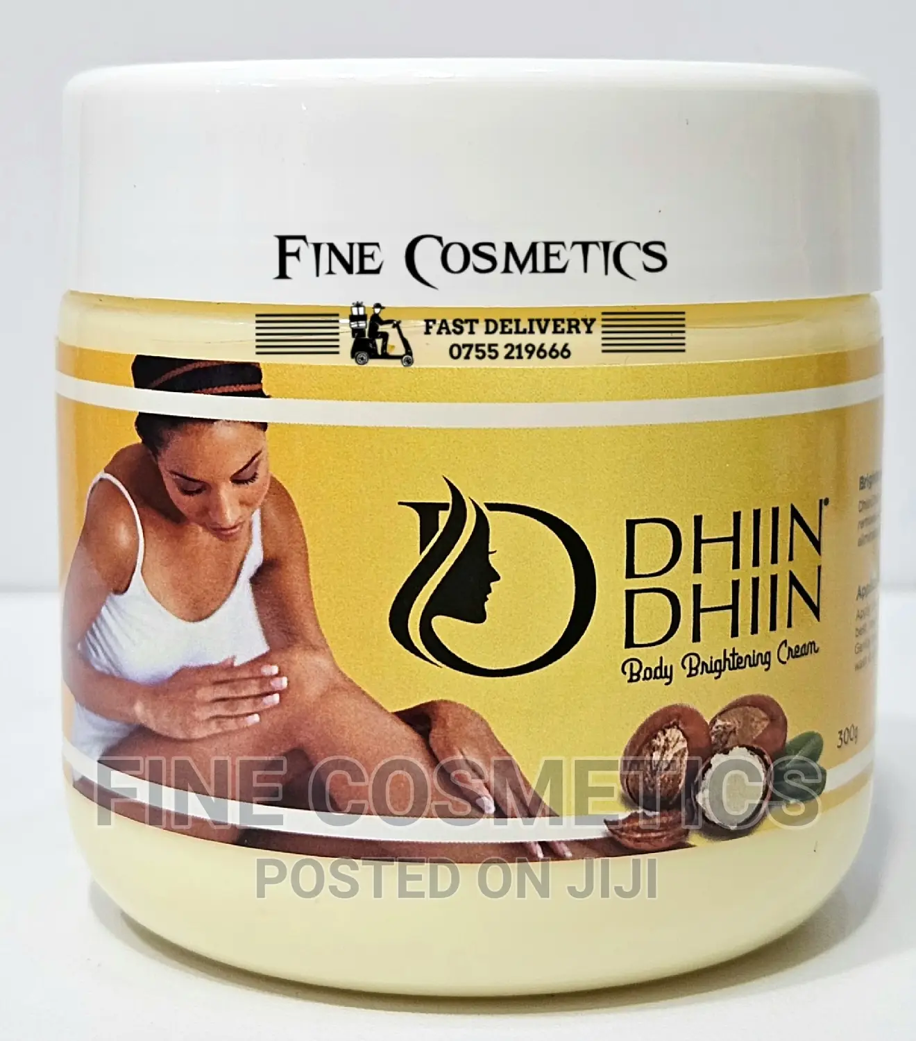 New DHIIN DHIIN Original Brightening Body Cream Wz Vitamin E