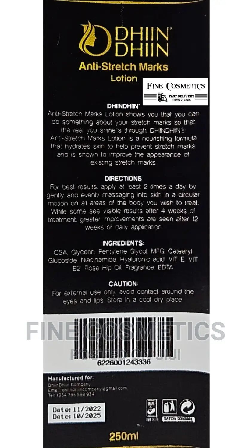 DHIIN DHIIN Anti-Stretch Marks Pair of Stretch Marks Remover