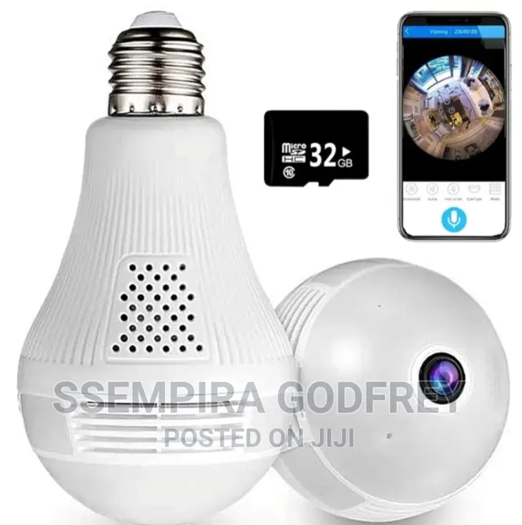HD360 Panoramic Bulb Camera