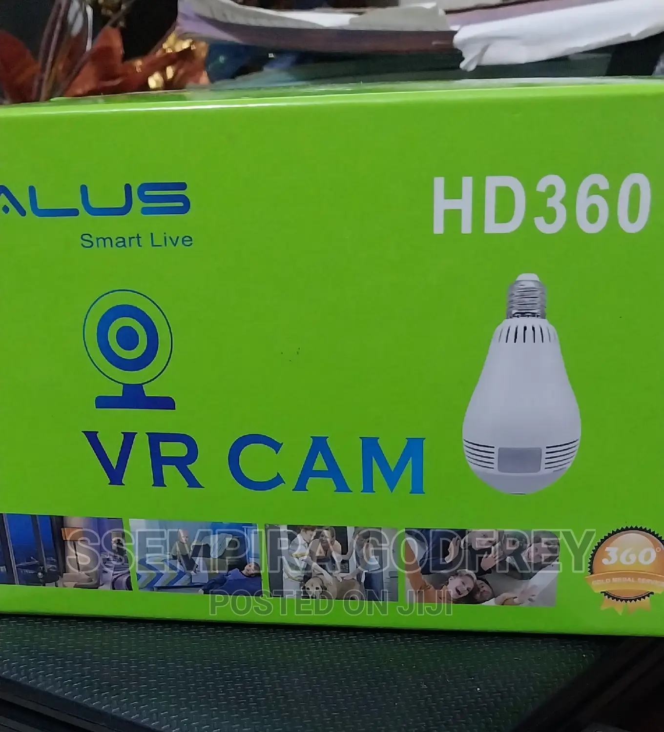 HD360 Panoramic Bulb Camera