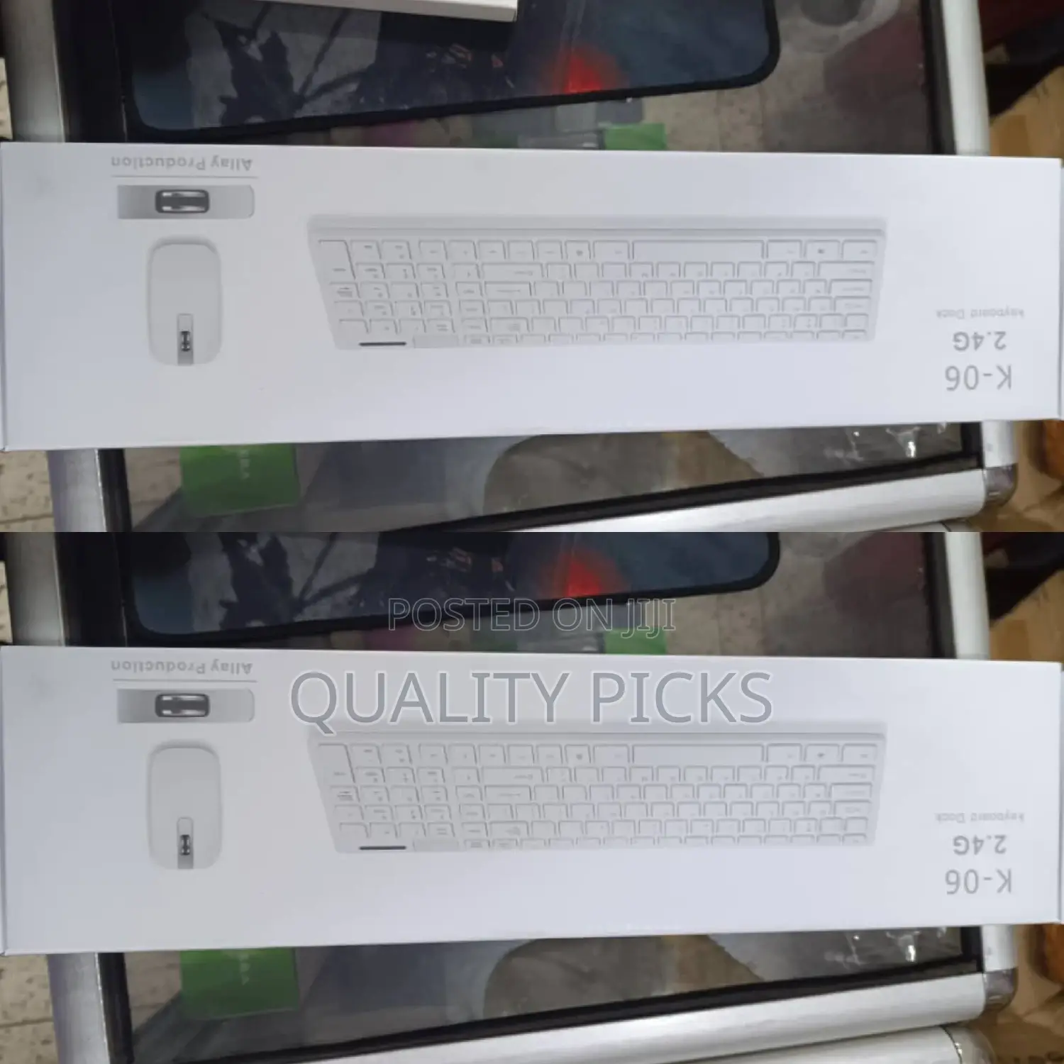 Mini Wireless Keyboard and Mouse