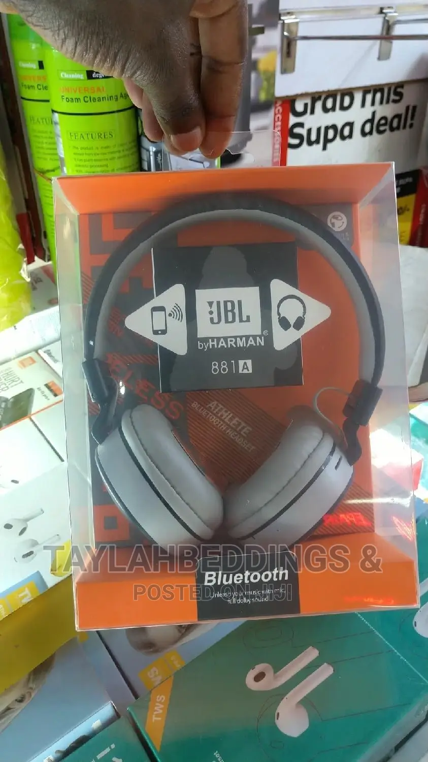 JBL High Performance Wireless Bluetooth Headphone