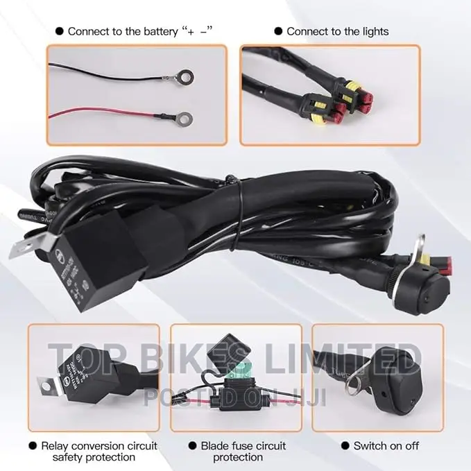 Motorcycle Led Auxiliary Lights
