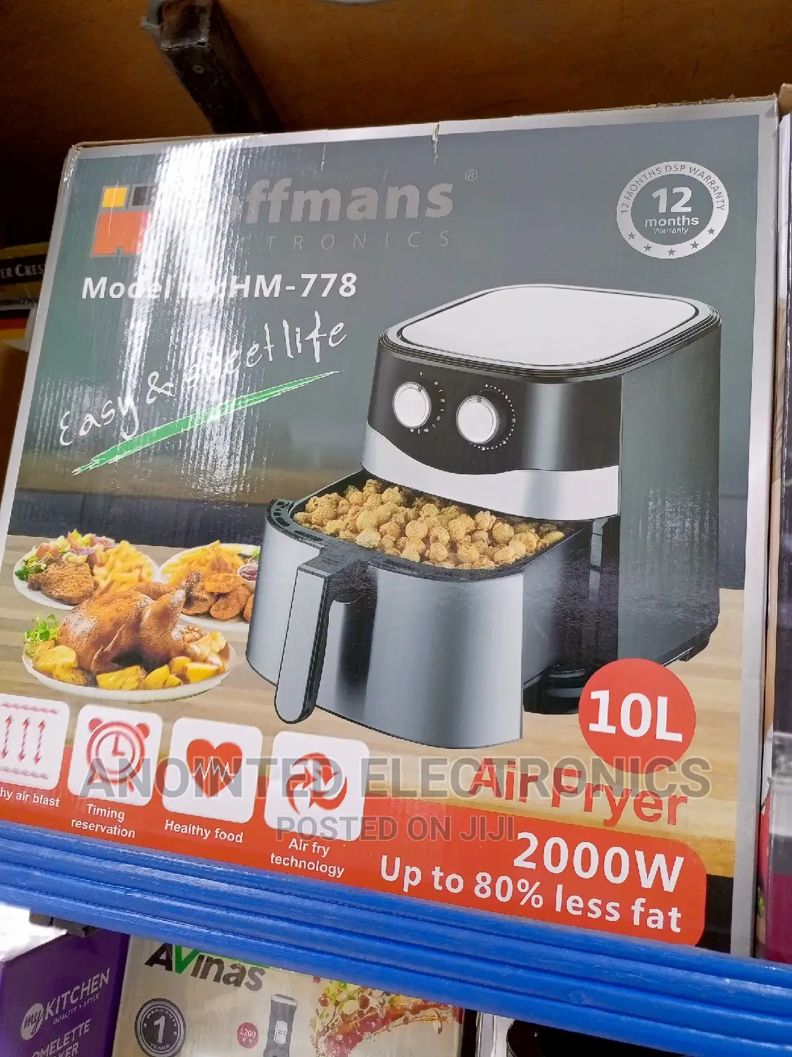 Hoffmans Air Fryer 10L