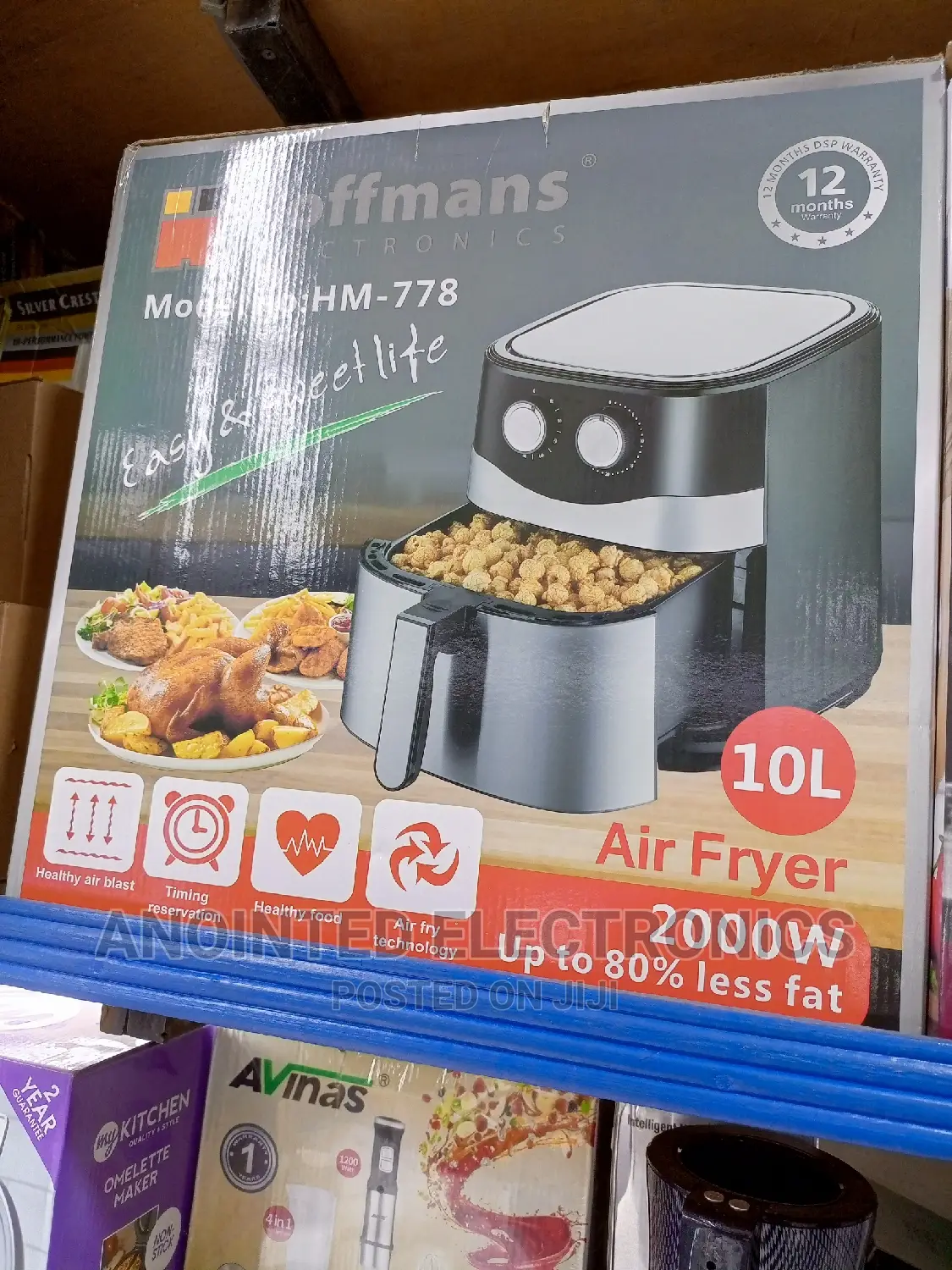 Hoffmans Air Fryer 10L