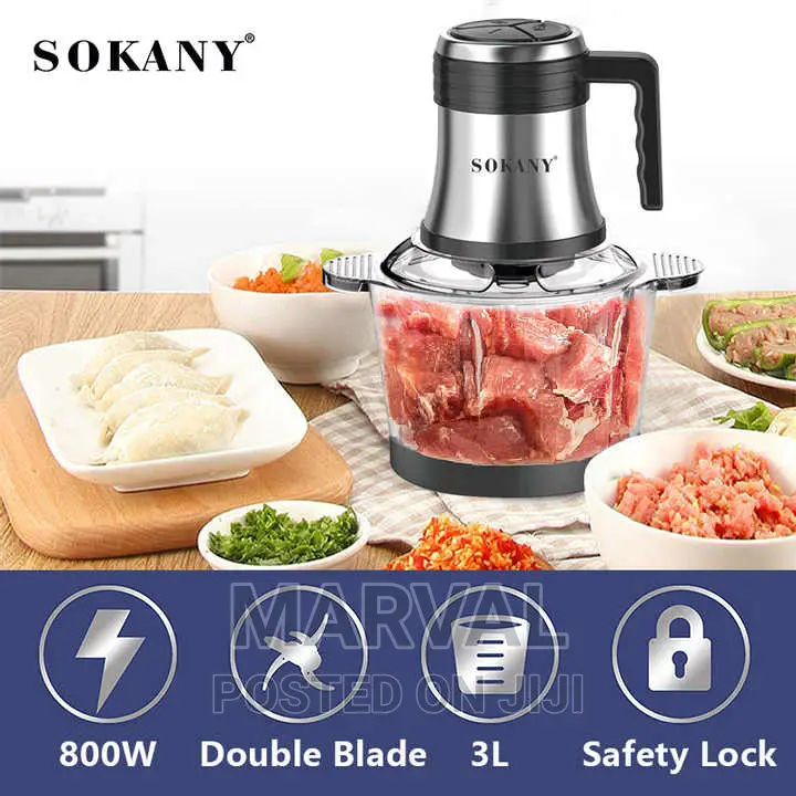 3L Electric Meat Grinder And Food Processor