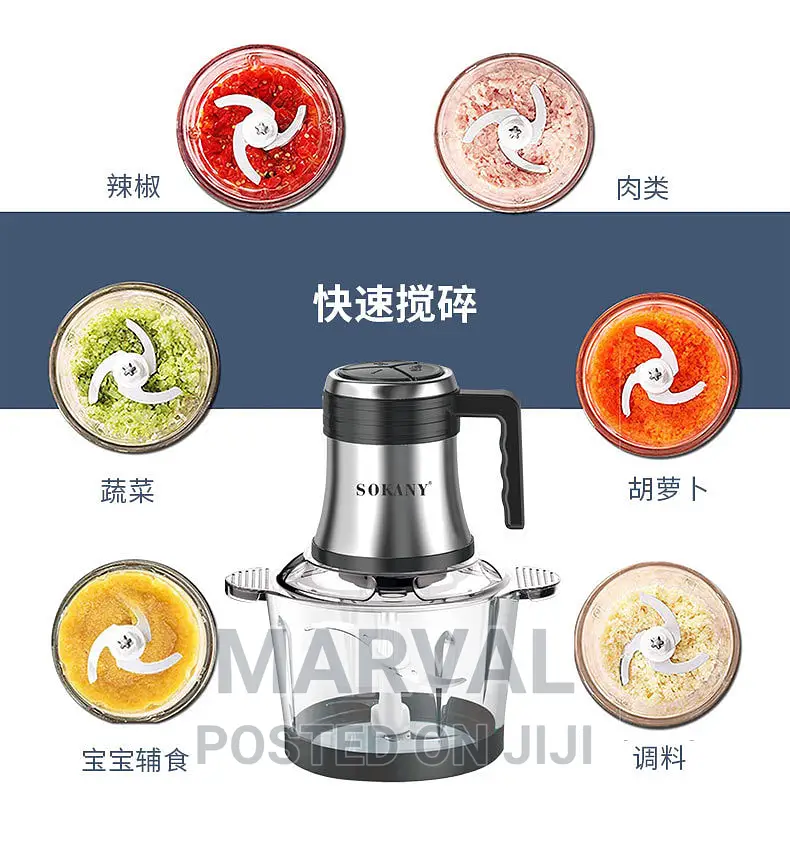 3L Electric Meat Grinder And Food Processor