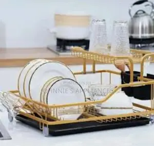 Gold Dish Drainer