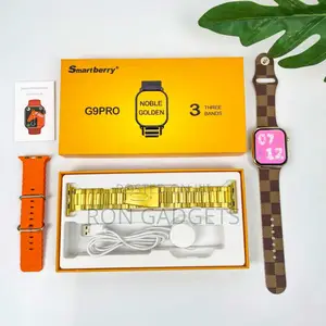 G9 Pro Gold Smartwatch