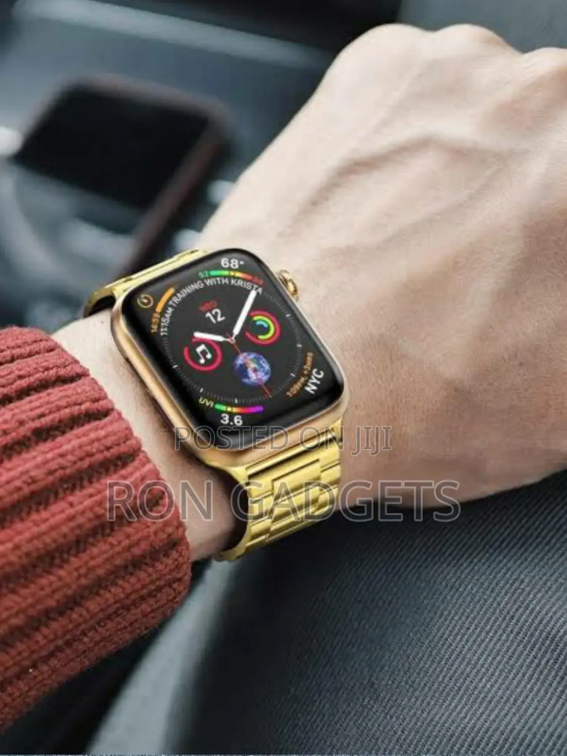 G9 Pro Gold Smartwatch