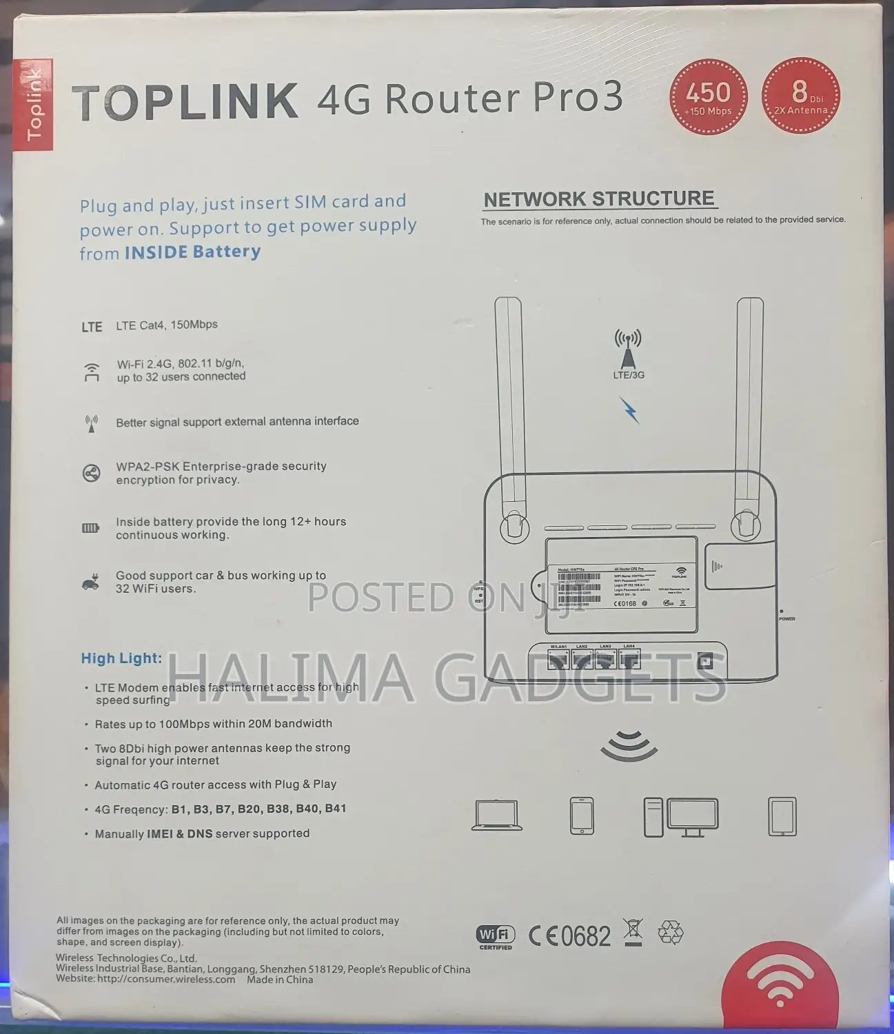 Top Link 4g Router Pro 3