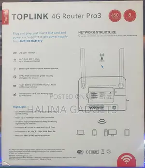 Top Link 4g Router Pro 3