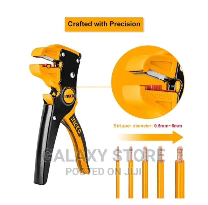 INGCO Wire Stripper Cutter 0.5-6mm