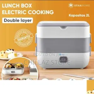 Double Layer Electric Cooking Lunch Box.