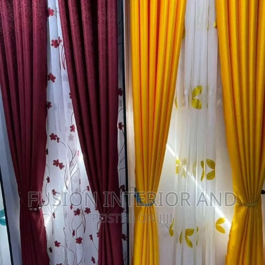Plain Curtains Material