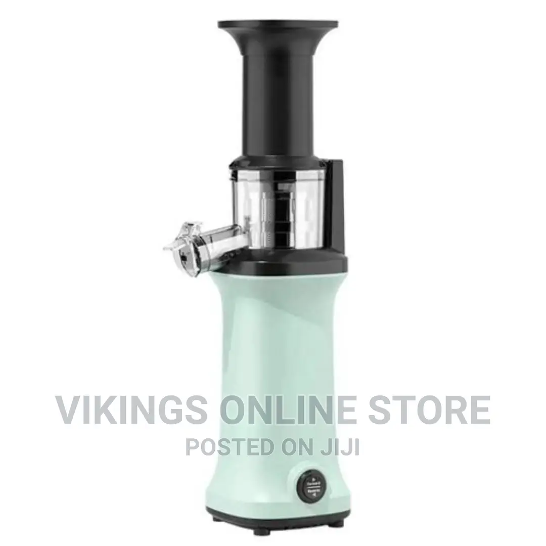 Electric Slow Juicer Fruit Blending Machine- Black