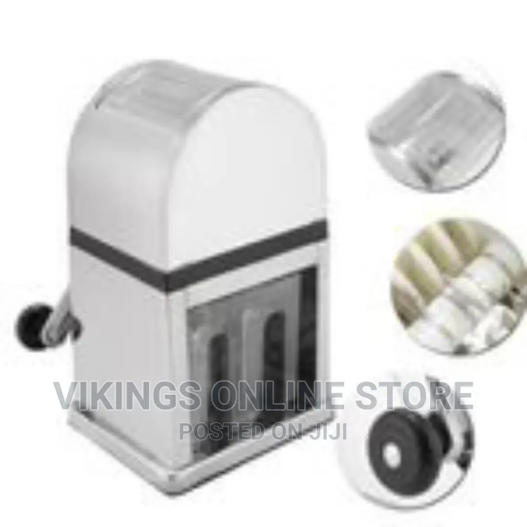 1ST CHOICE Ice Crusher Machine- Silver