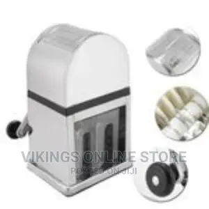 1ST CHOICE Ice Crusher Machine- Silver