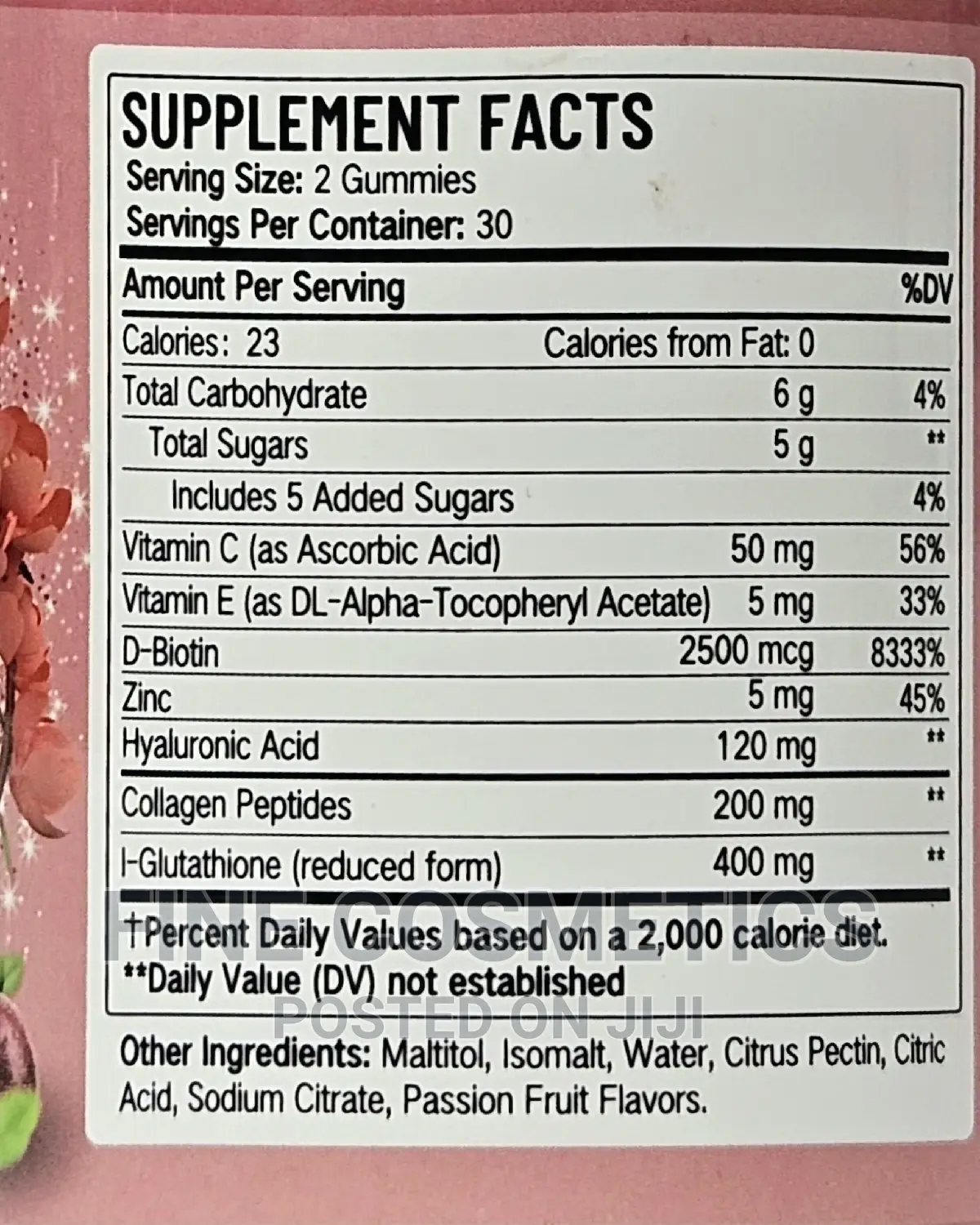 Health Bright Skin Whitening Chewing Gummies Wiz Glutathione