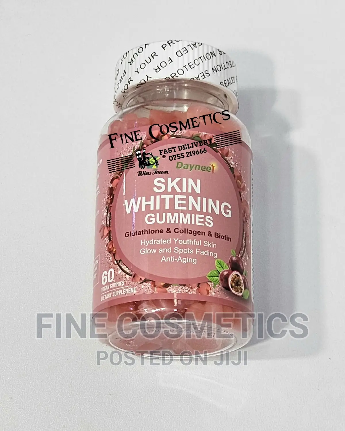 Health Bright Skin Whitening Chewing Gummies Wiz Glutathione