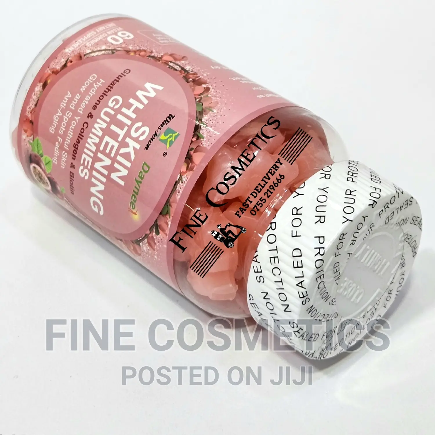 Health Bright Skin Whitening Chewing Gummies Wiz Glutathione