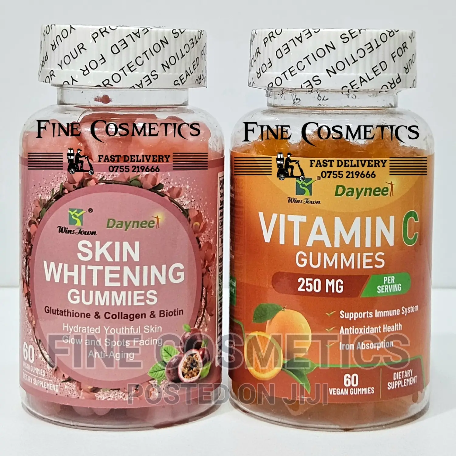 Health Bright Skin Whitening Chewing Gummies Wiz Glutathione