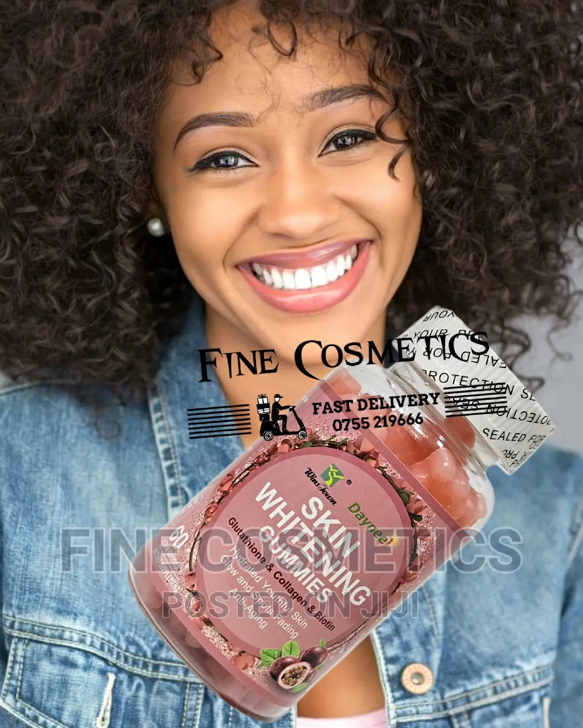 Health Bright Skin Whitening Chewing Gummies Wiz Glutathione
