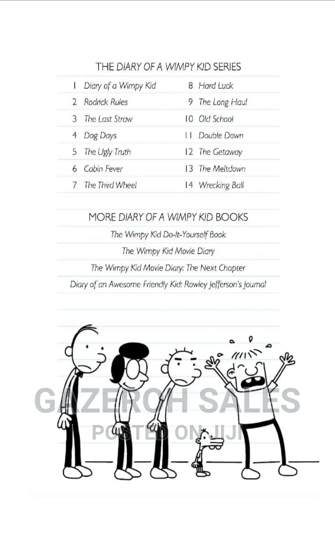 The Diary of a Wimpy Kid (Soft Copy)