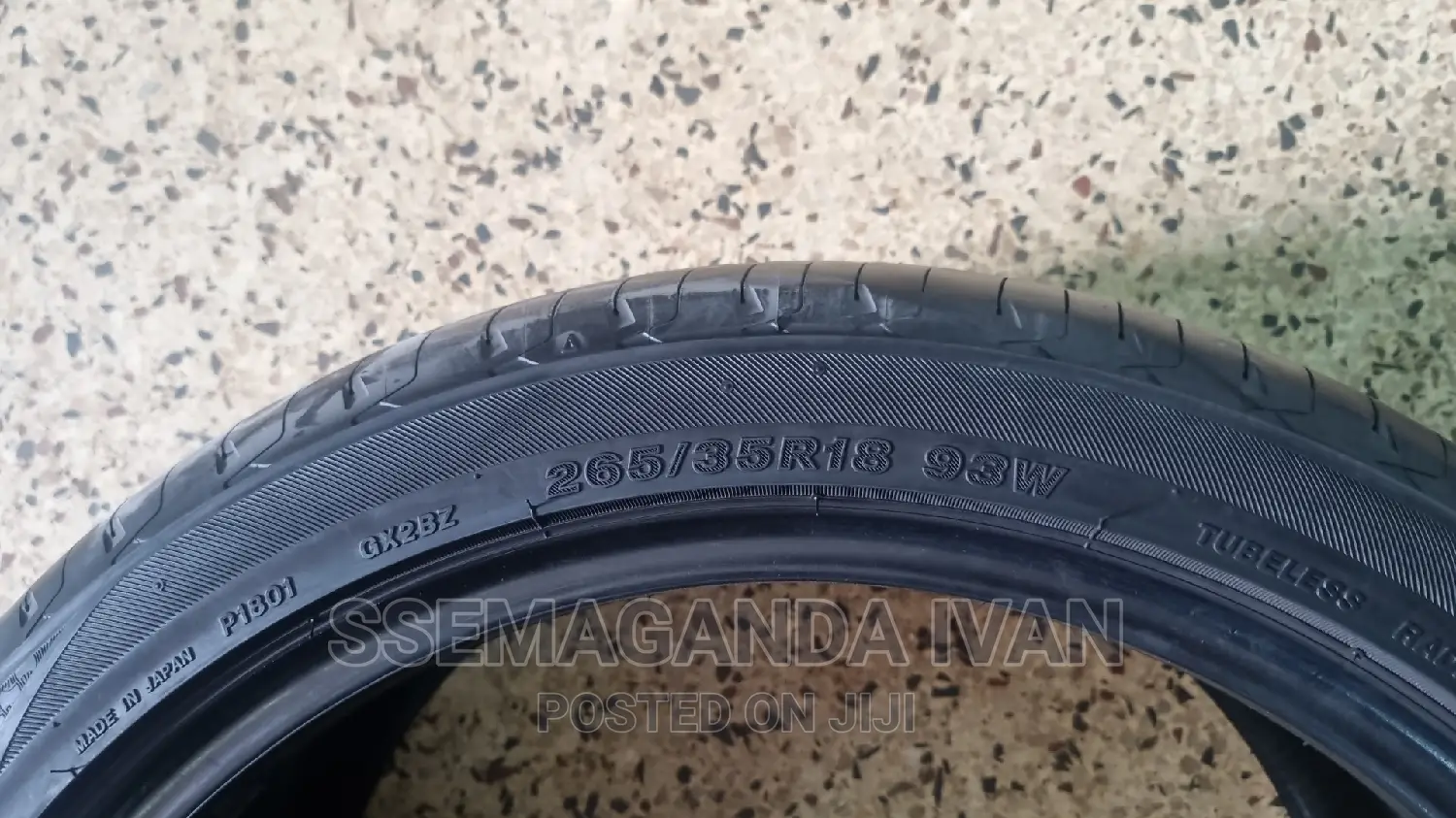 265/35r18 Bridgeston Foreign Used Tyres
