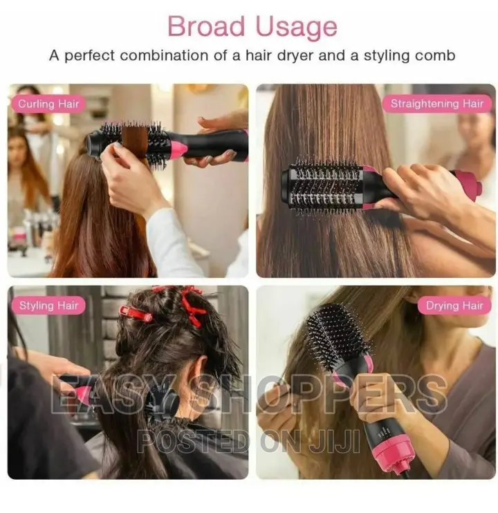Hair Dryer Brushes With ION Generator