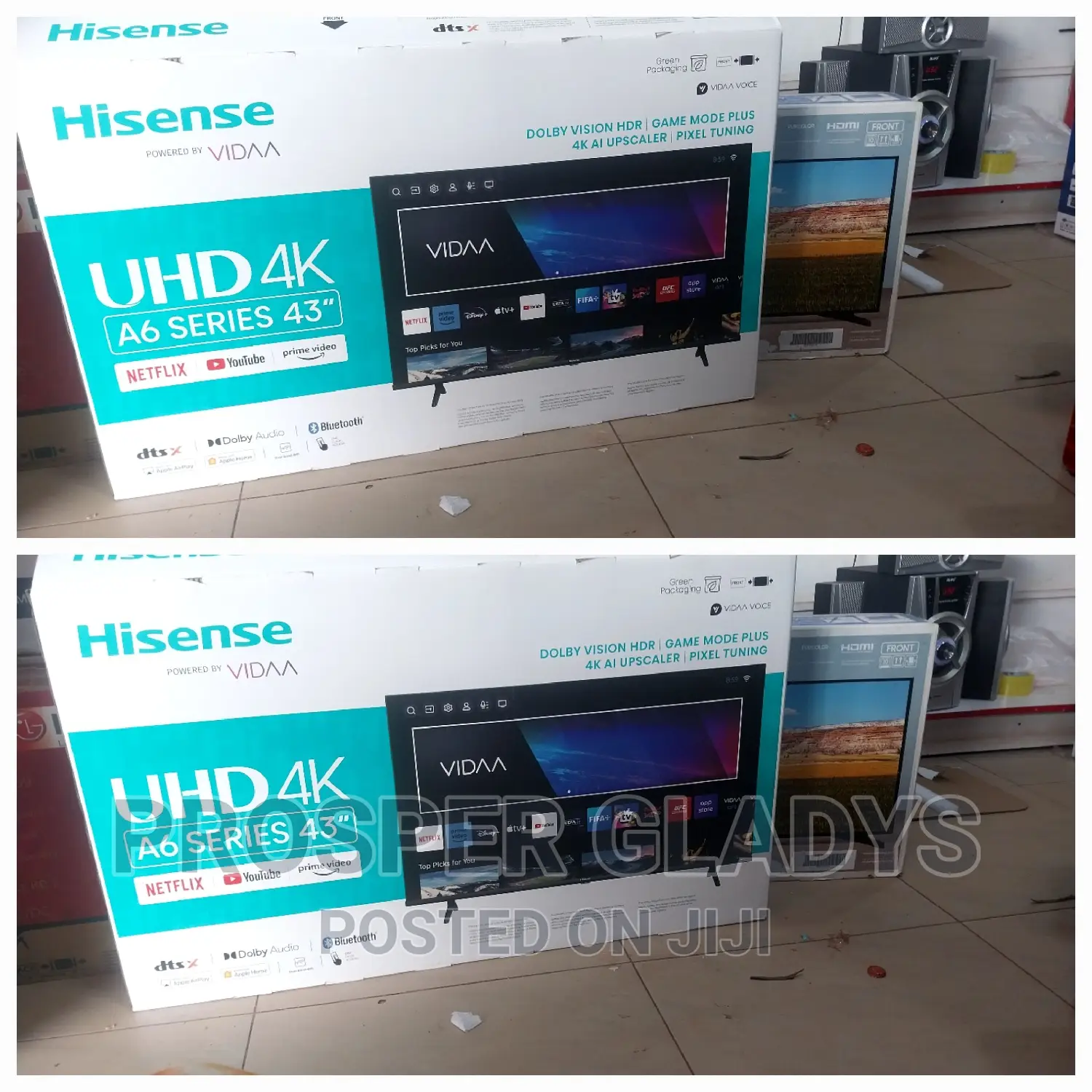 Hisense 43 Smart Digital Flat Screen Uhd4k