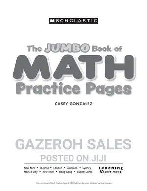 The Jumbo Book Of Math (Soft Copy)