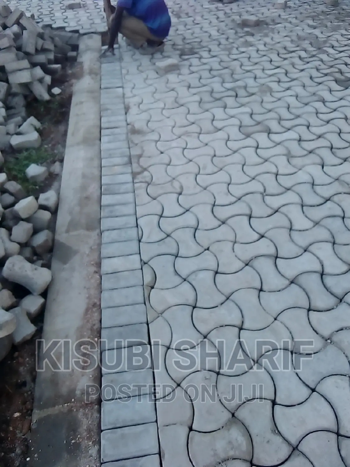 Paver Installation in Entebble