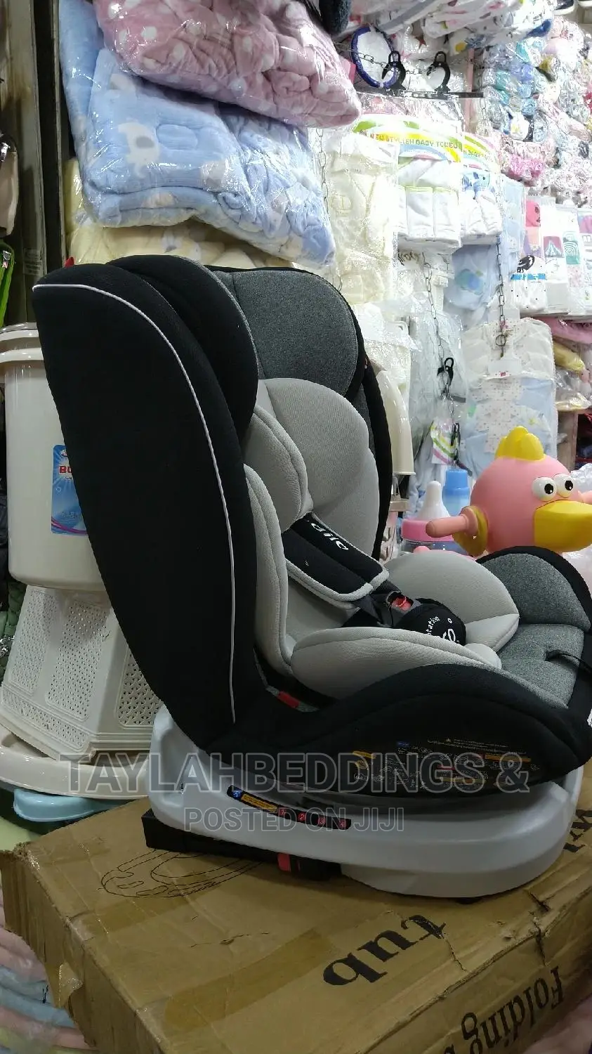 Kidilo Baby Car Seat Black, Gray, Cream Design