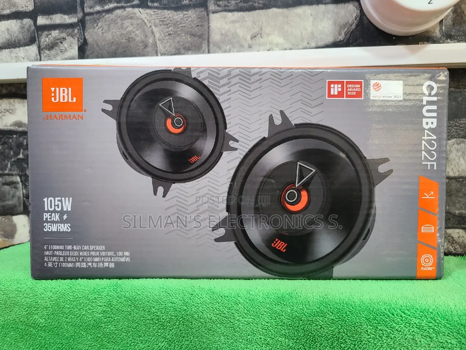 The All New JBL Club 422F Car Speakers