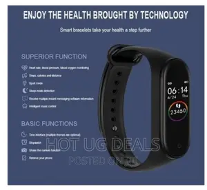 Color Screen Smart Wristband Waterproof Heart Rate