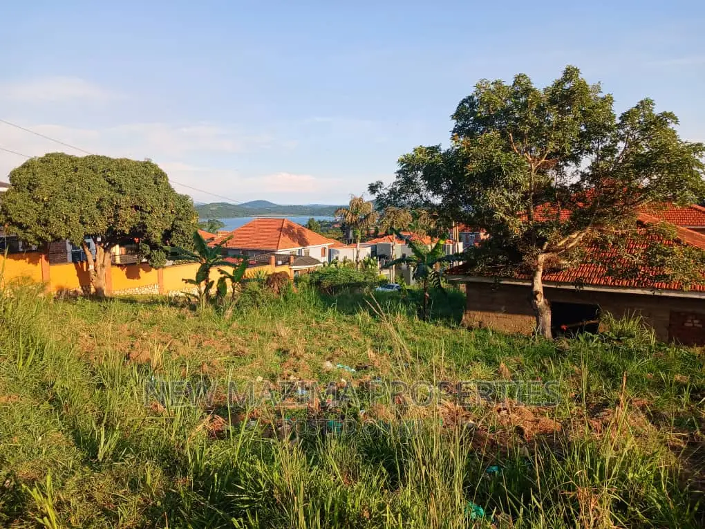 Beautiful Plot With Very Clear Lake View Quick Sale Buziga