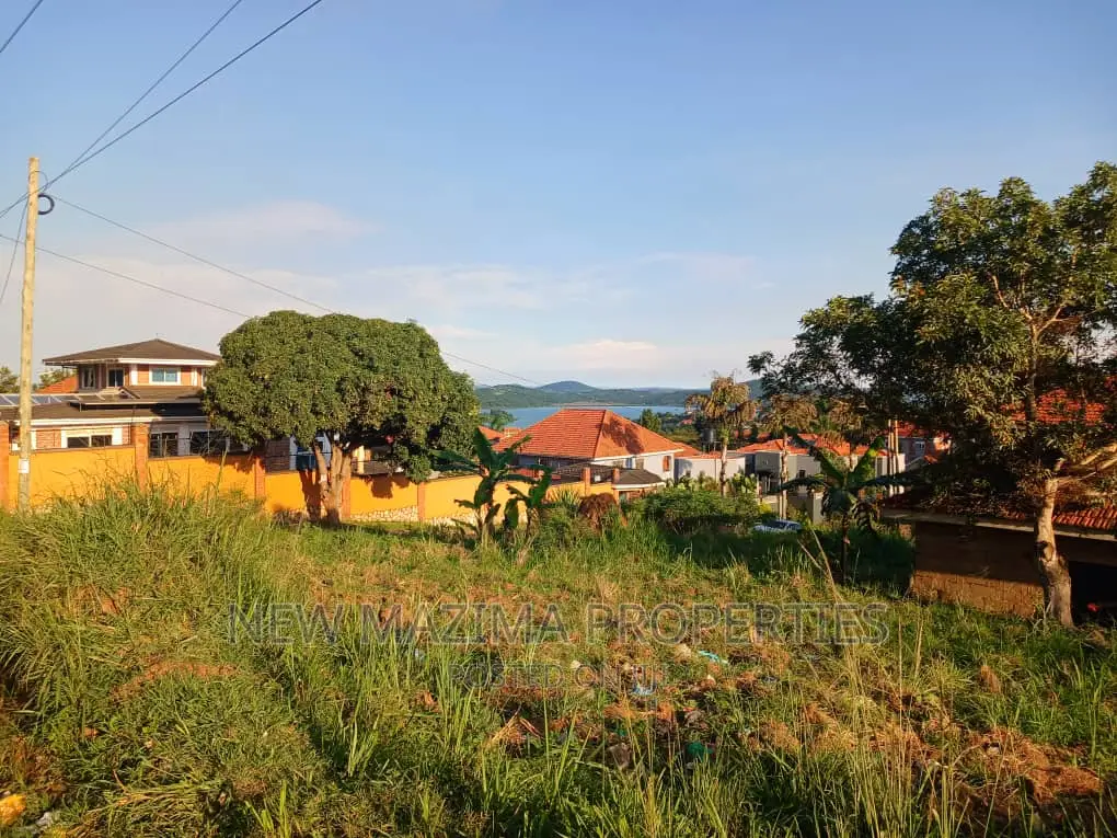 Beautiful Plot With Very Clear Lake View Quick Sale Buziga