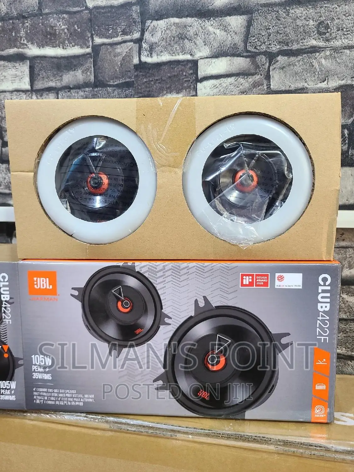 The All New JBL Club 422F Car Speakers