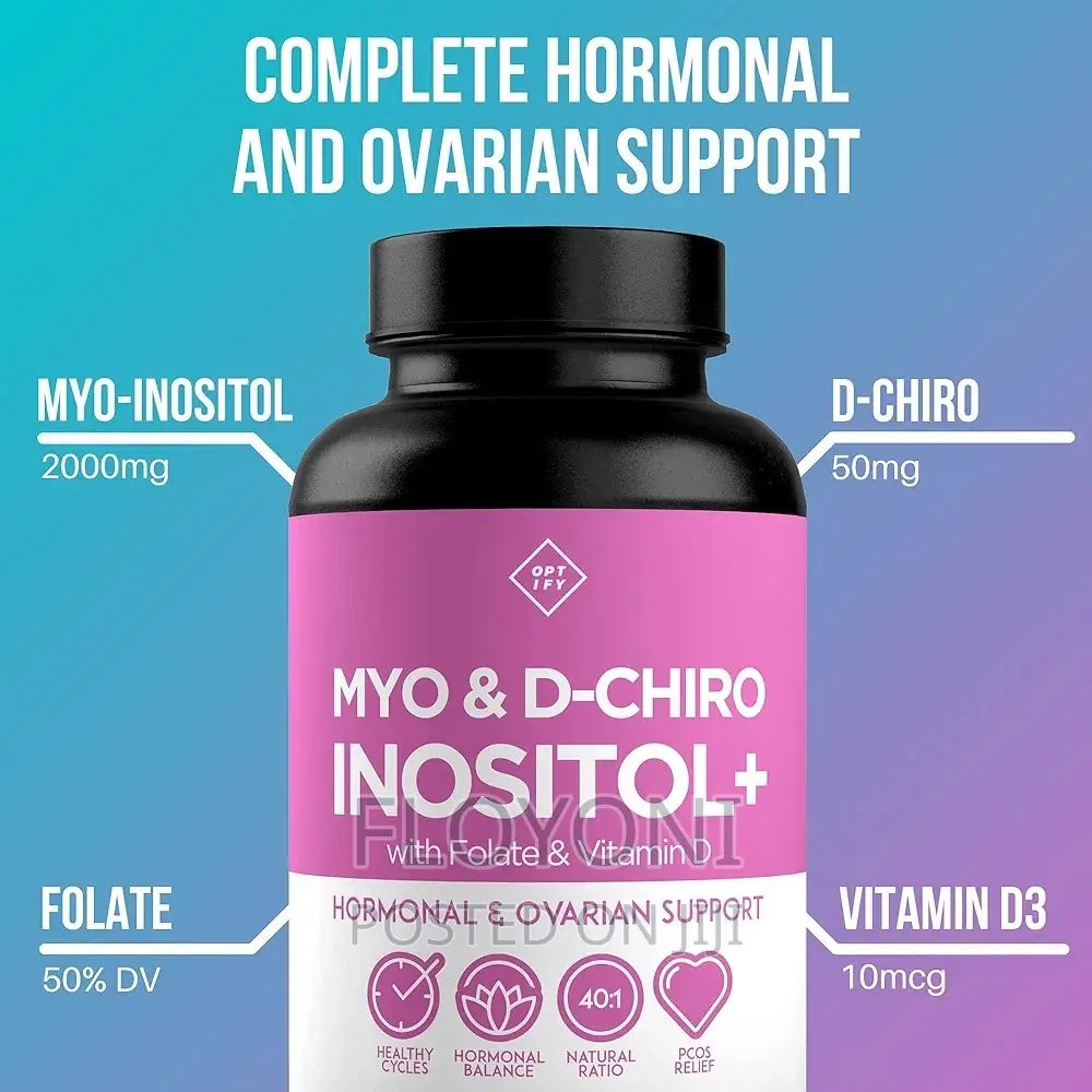 Myo-Inositol Dchiro for Pcos , Egg Quality, Metabolism and Weightloss