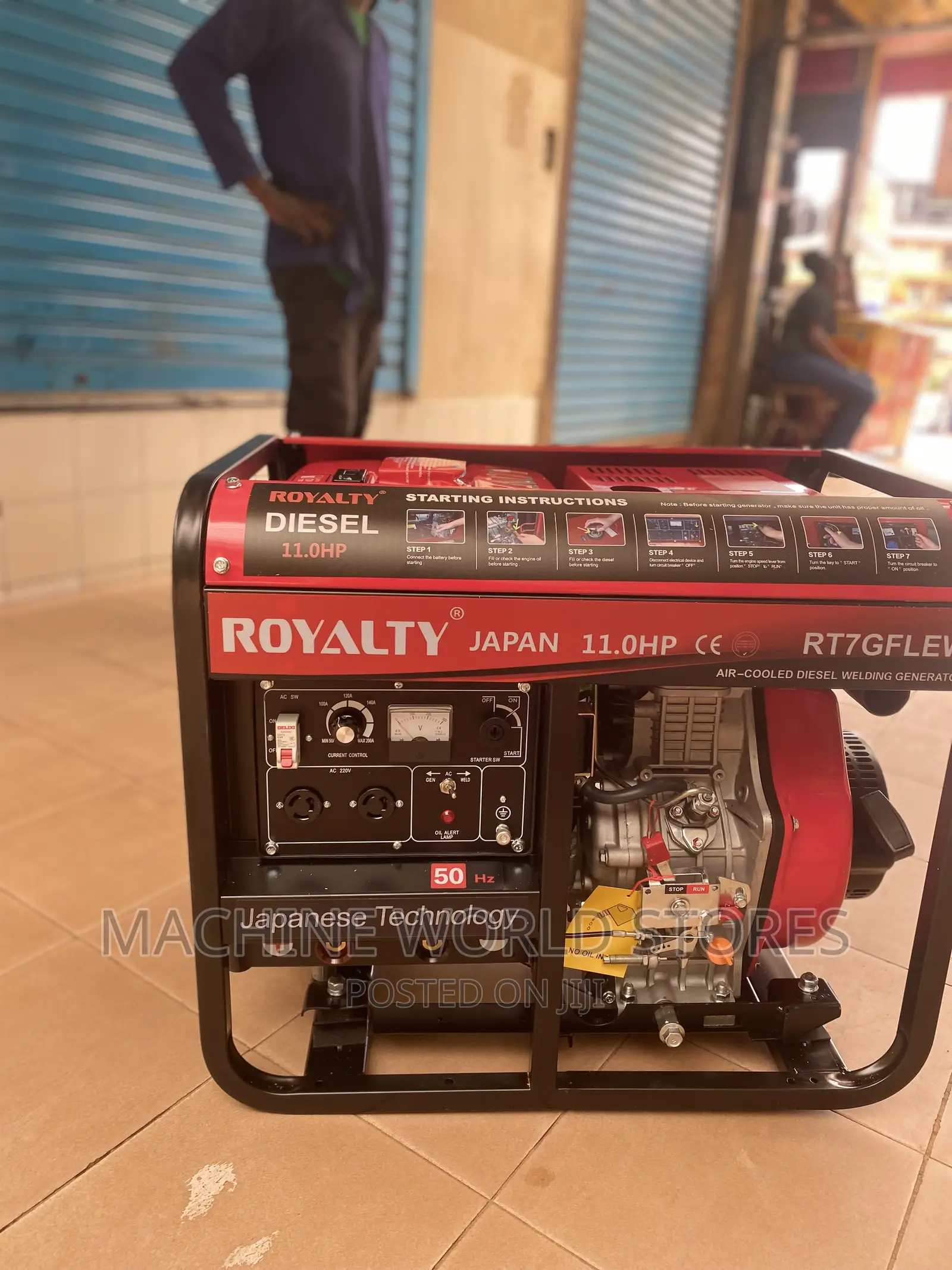 Generator Diesel 6.5kva (Royalty)