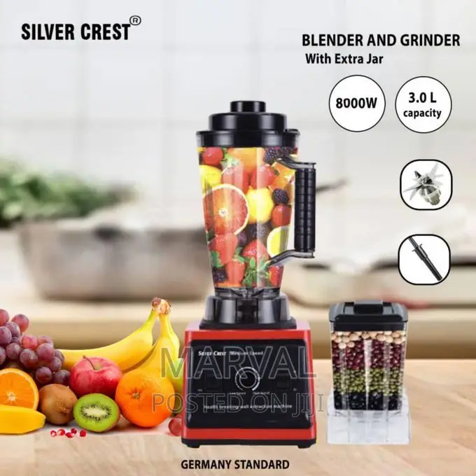 3ltrs Silver Crest German Industrial Blender, 8000W