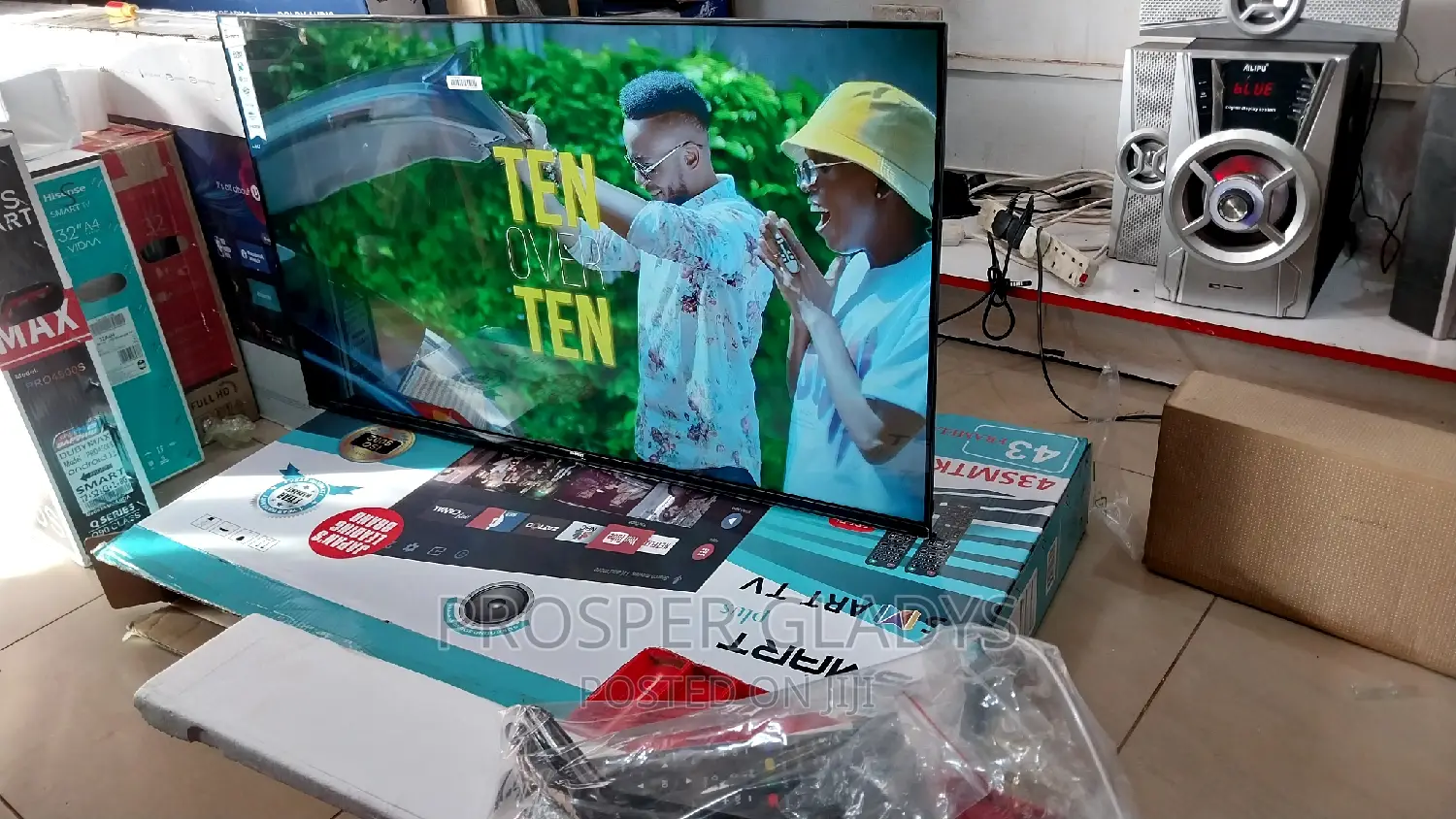 Smart Plus 43 Smart Android Digital Flat Screen.