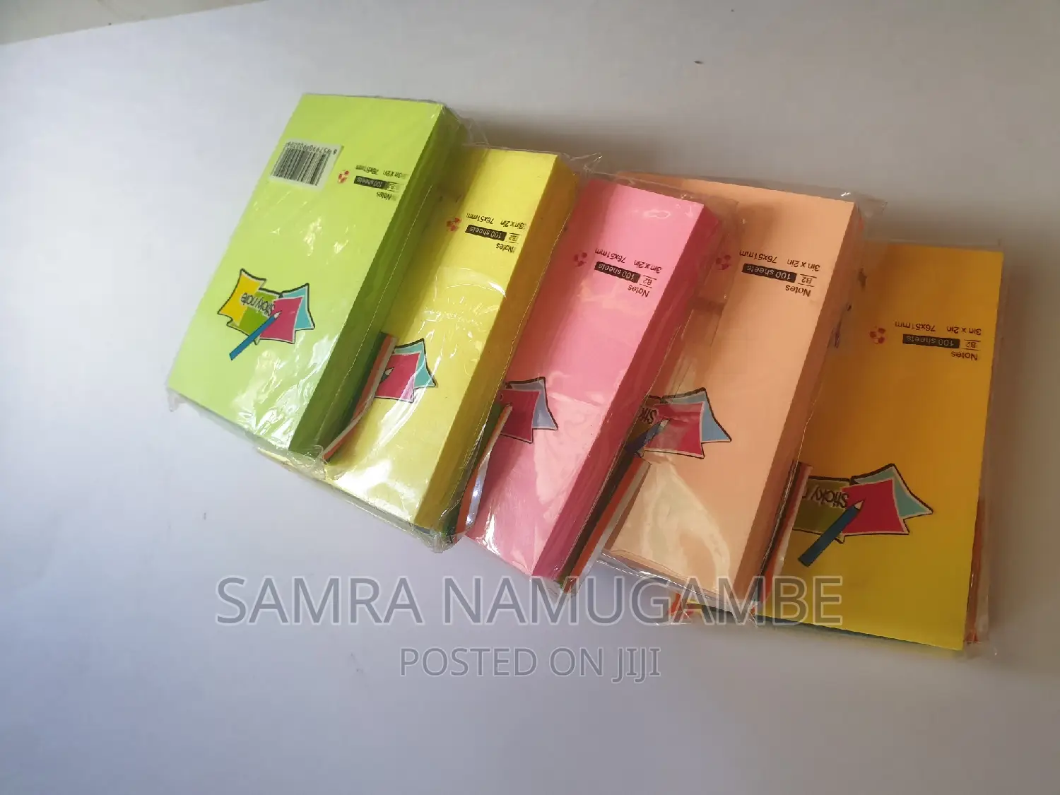 76x51mm Sticker Notes